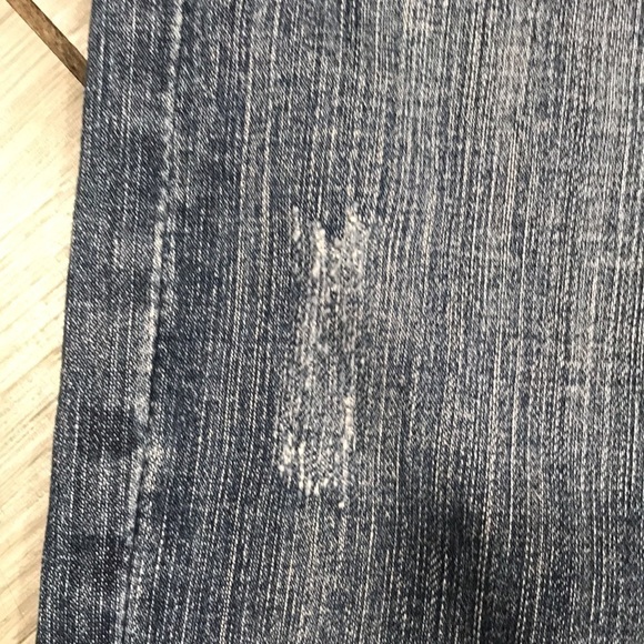 Pepe Jeans London Medium Wash Screen Print Pockets Straight Leg Jeans size 25 - Picture 5 of 12